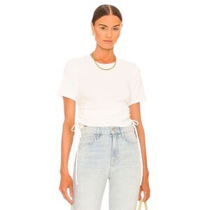 A.L.C. Austin Tee in White Upcycled‎ / Modified